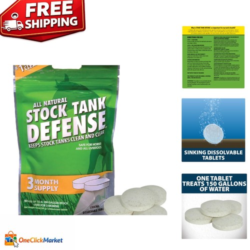 Stock tank defense tablets - tablets, 6